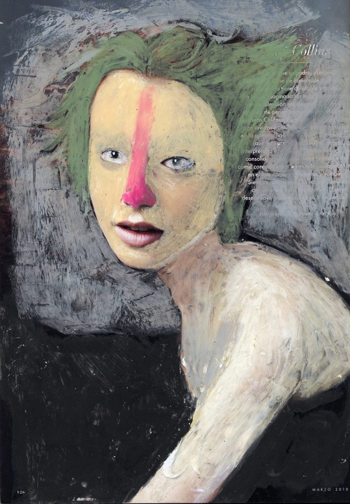 Guim Tio Mixed Media on Magazine