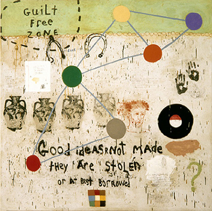 Art by Squeak Carnwath