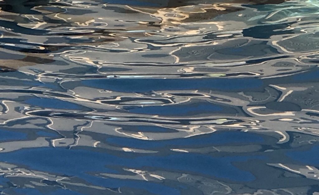 Looking at water