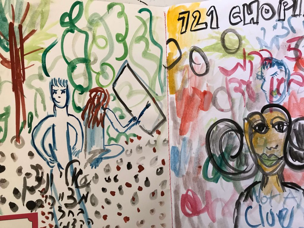 A peek into my art journals