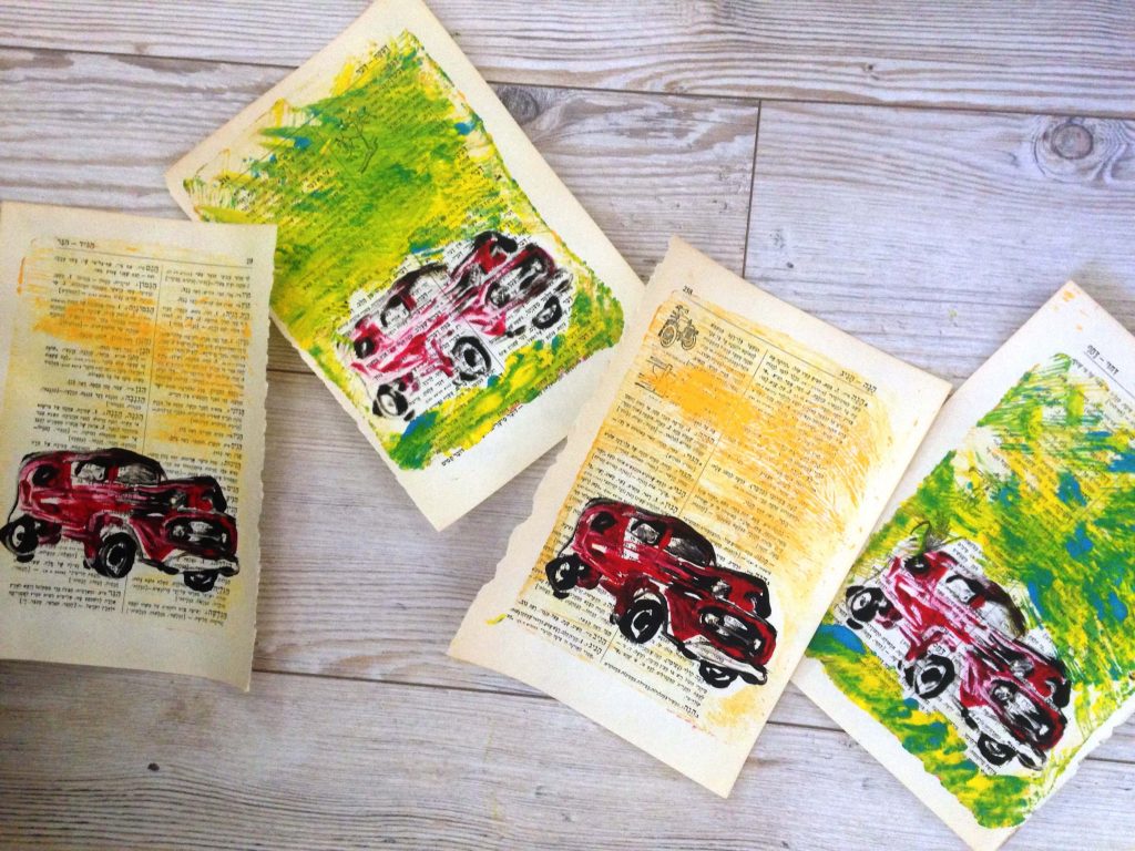 Gelli Print Workshop SF Bay