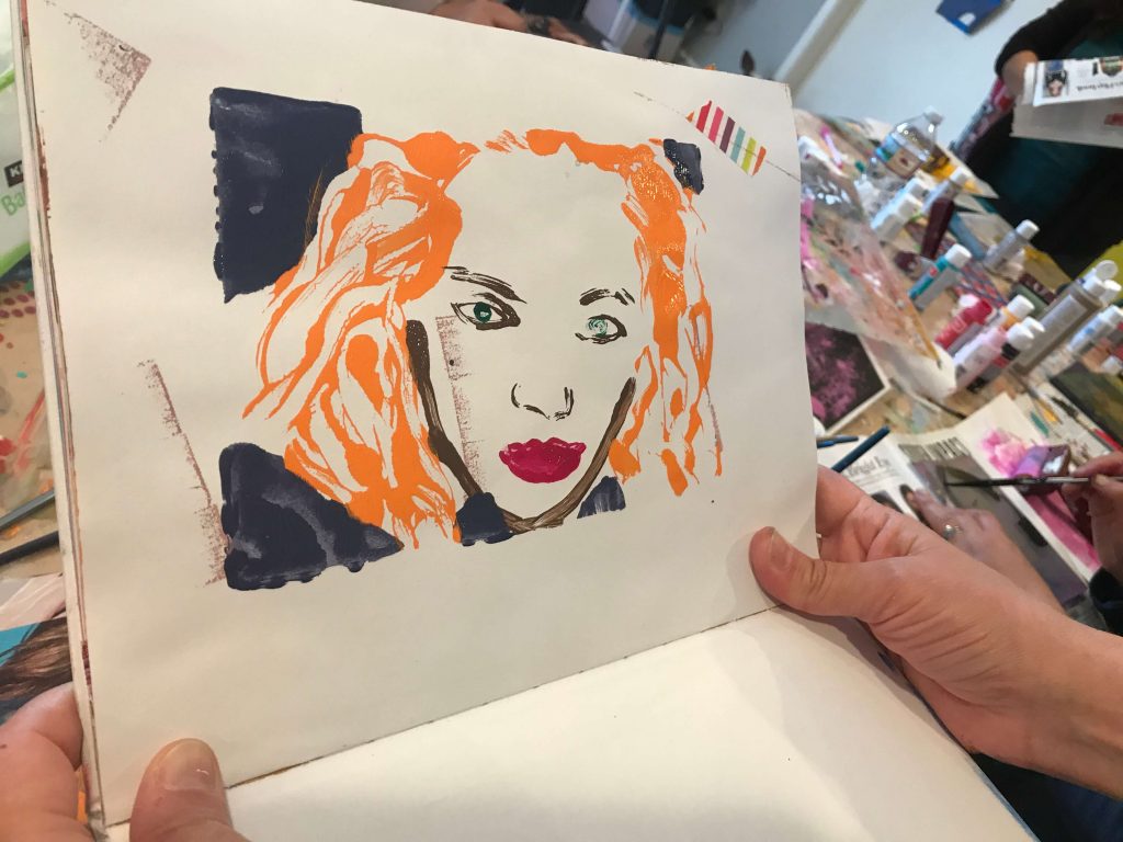 Geli print workshop SF Bay