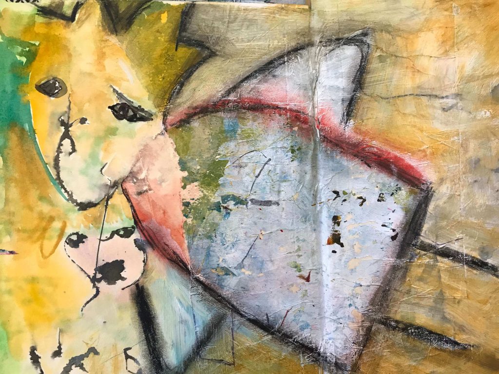Page in my art journal