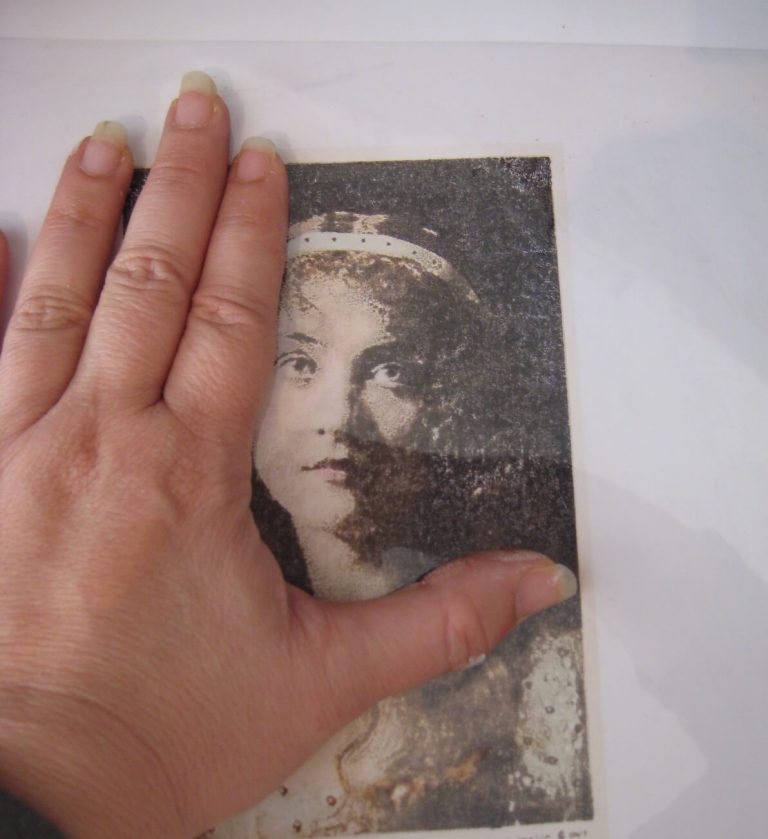 Wet inkjet transfer
