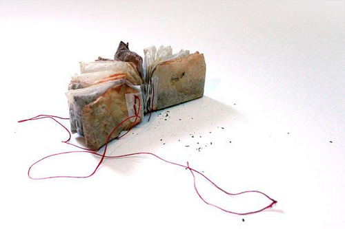 Art with tea bags