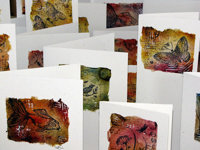 Art with tea bags