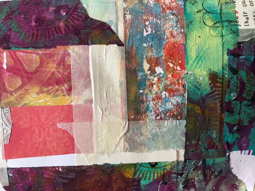 washi tape in my journal