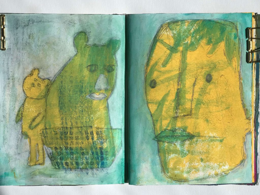 Techniques in my art journal