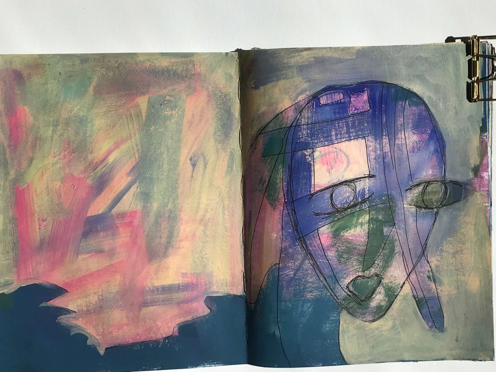 Techniques in my art journal