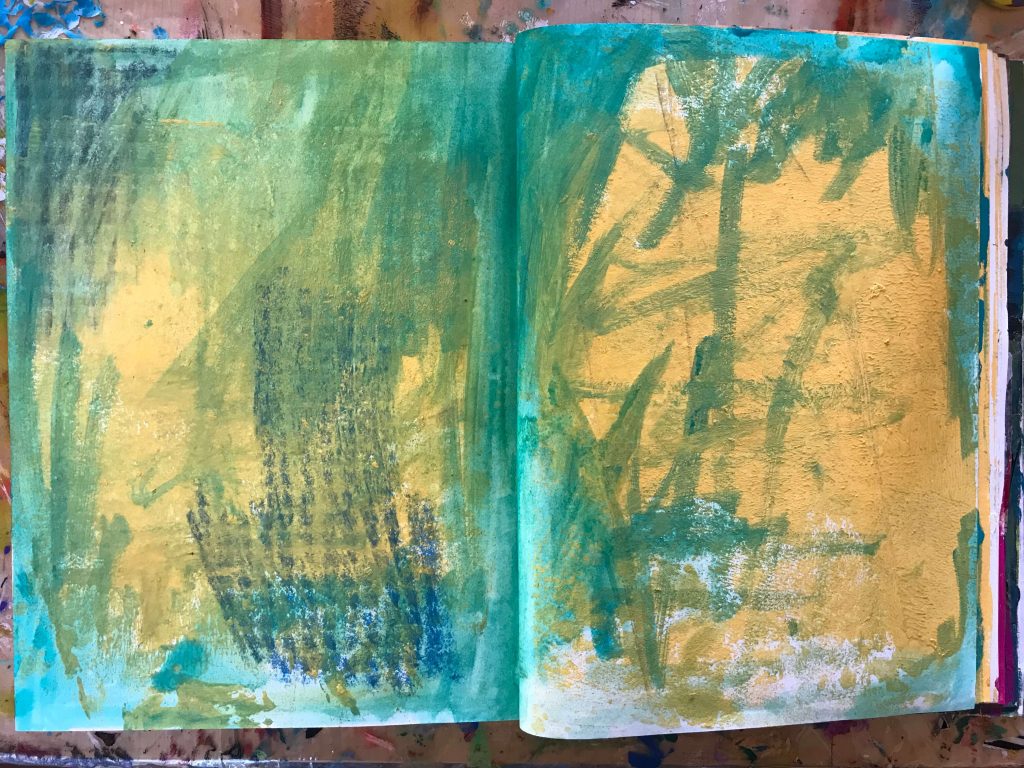 Techniques in my art journal
