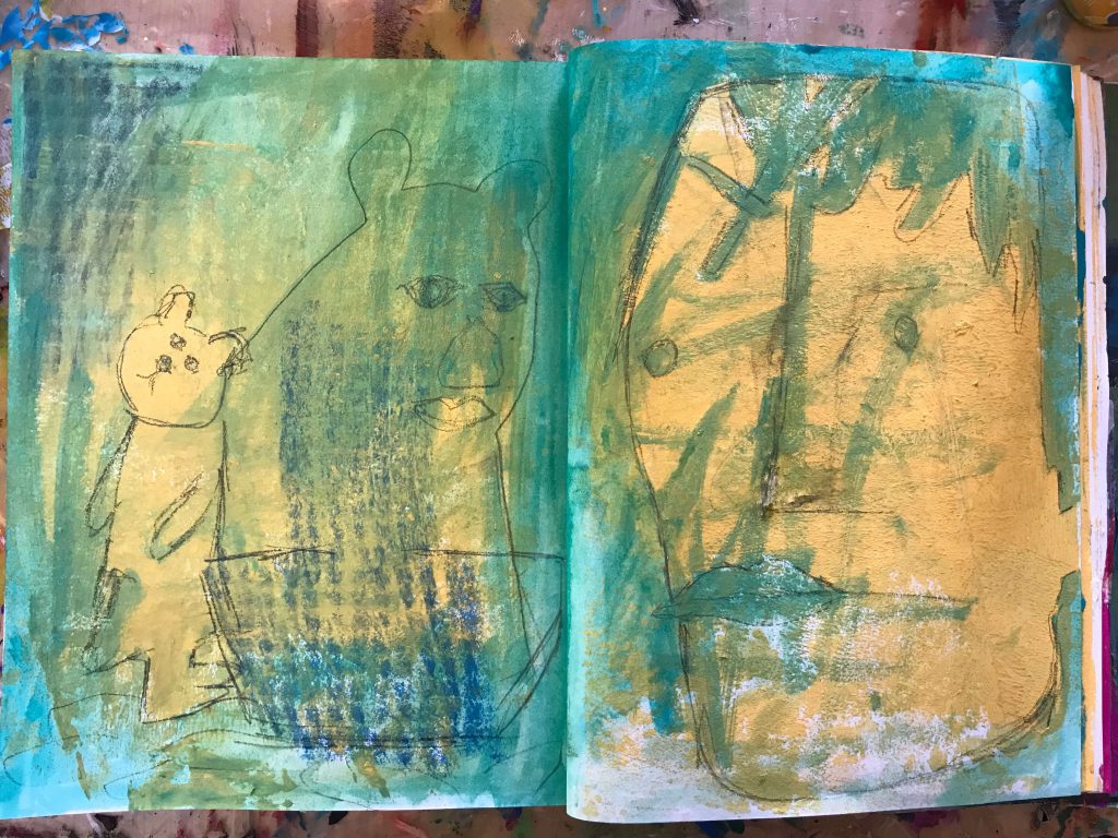 Techniques in my art journal