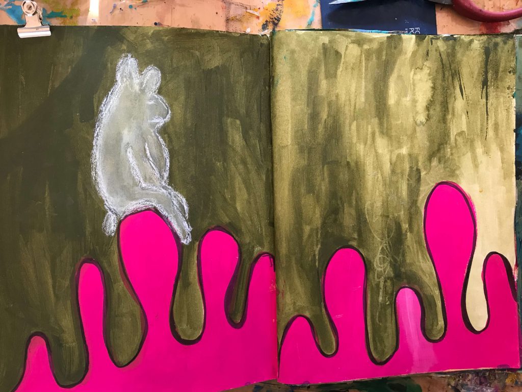 Techniques in my art journal