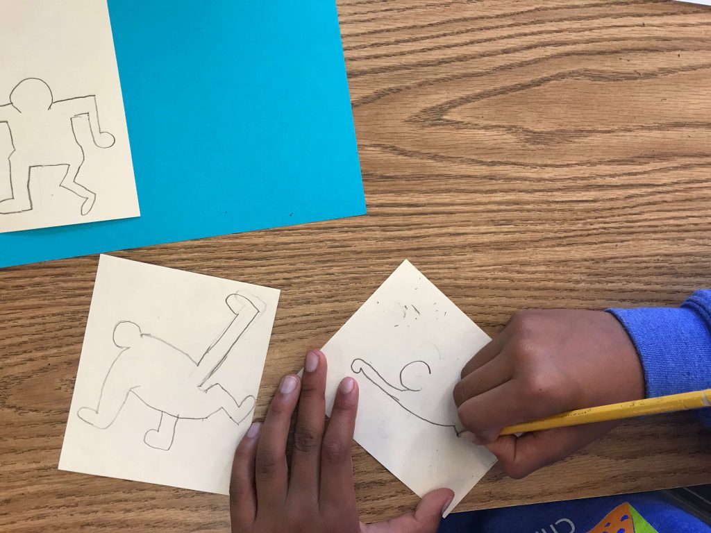 Keith Haring for Third Graders