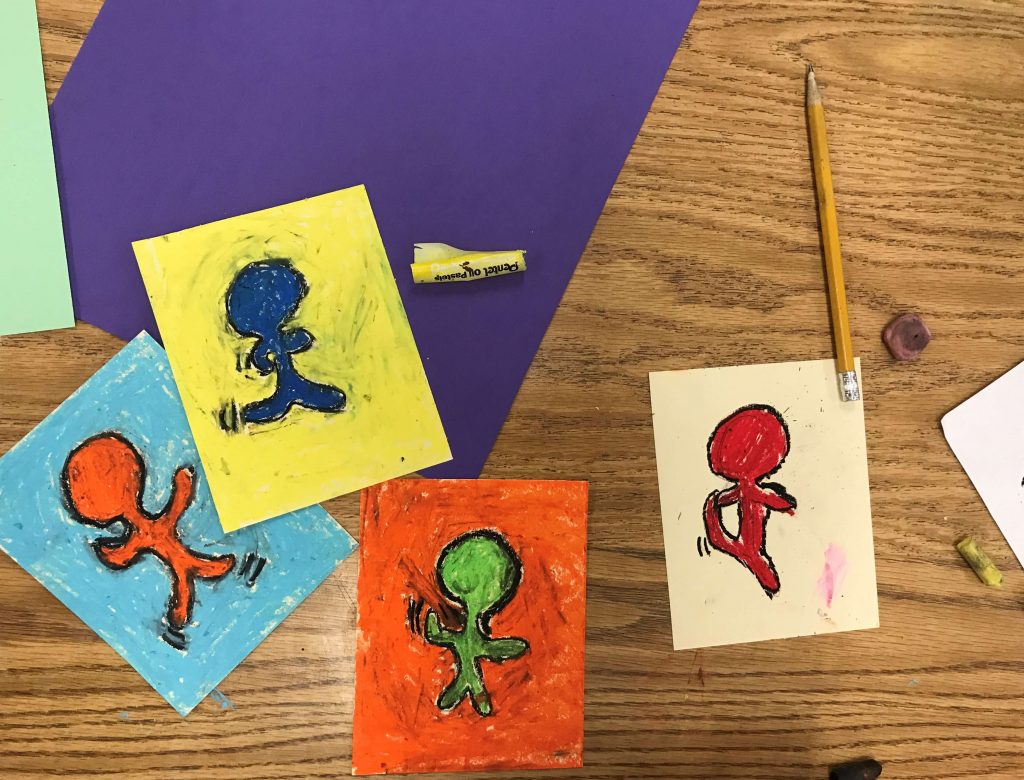 Keith Haring for Third Graders