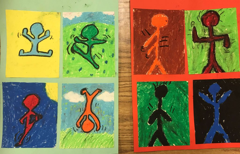 Keith Haring for Third Graders