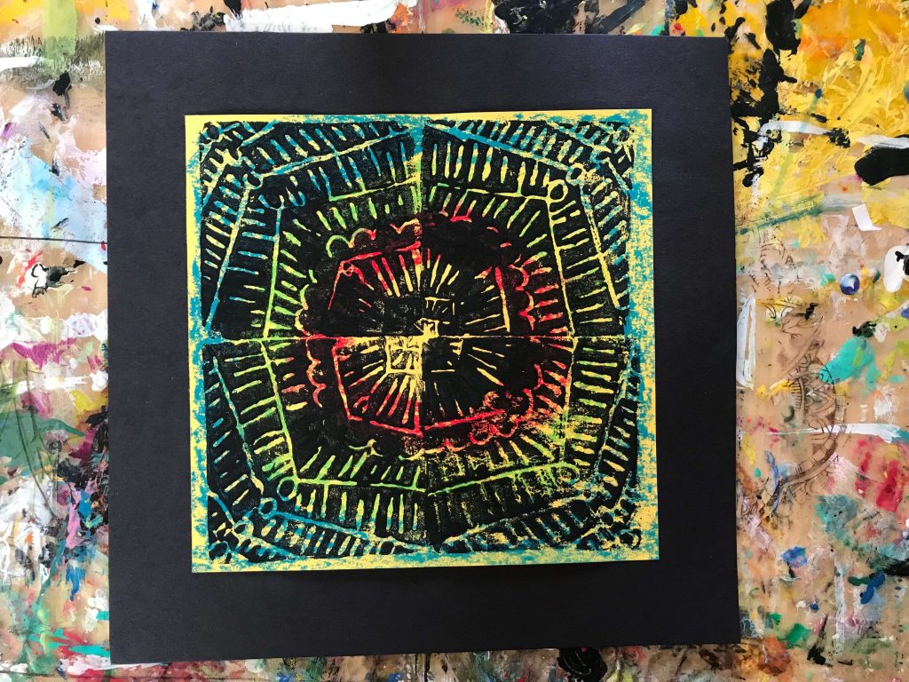 Styrofoam printing