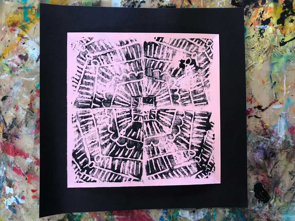 Styrofoam printing