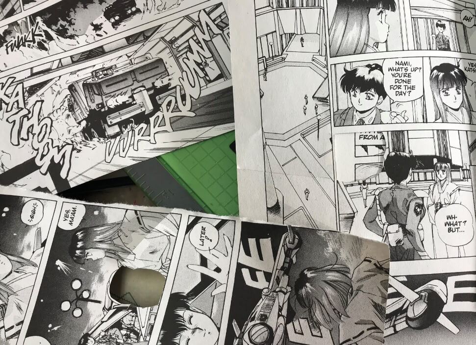 Making art with comics