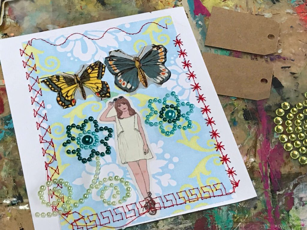 Postcard by my six yr old