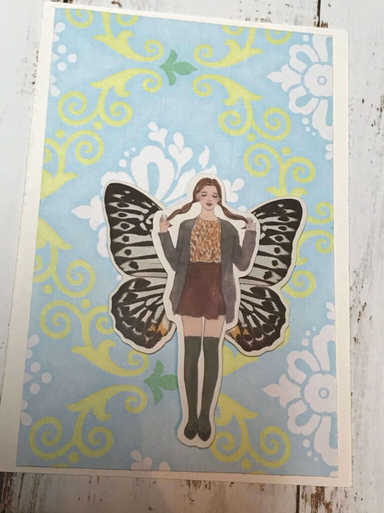 Postcard by my six yr old