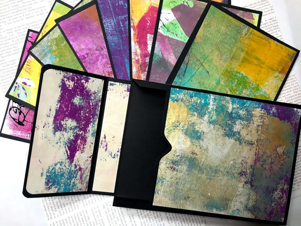 Geli printed papers